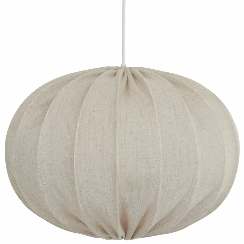 Boll 65 taklampa linne, vit