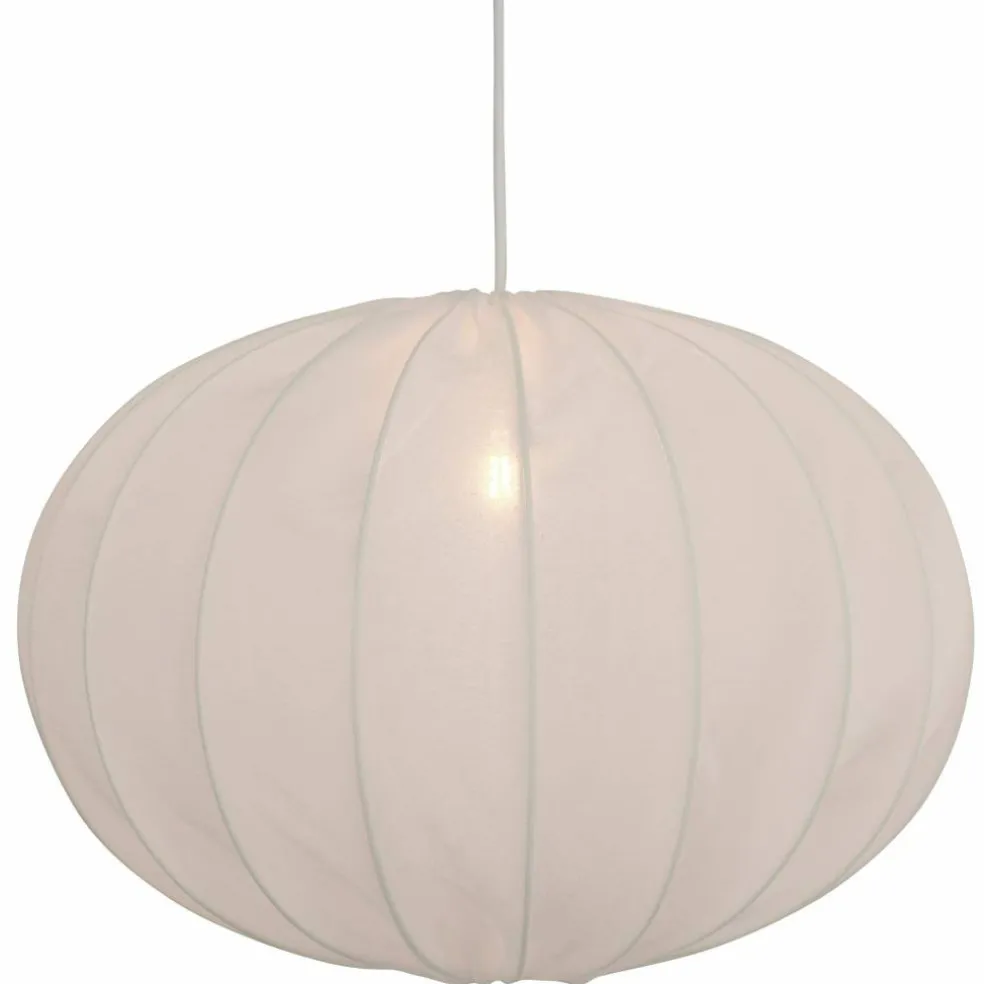 Boll 65 taklampa linne, vit