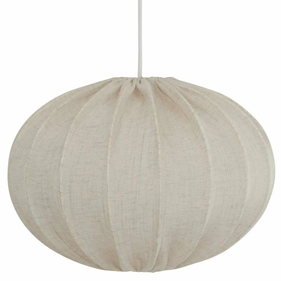 Boll 40 taklampa linne, vit