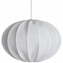 Boll 40 taklampa linne, vit