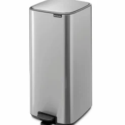 Bo pedalhink 30 liter, mattborstat stål