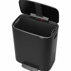 Bo pedalhink 60 liter, mattborstat stål