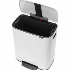 Bo pedalhink 60 liter, mattborstat stål