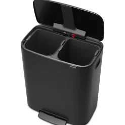 Bo pedalhink 2 x 30 liter, mattsvart