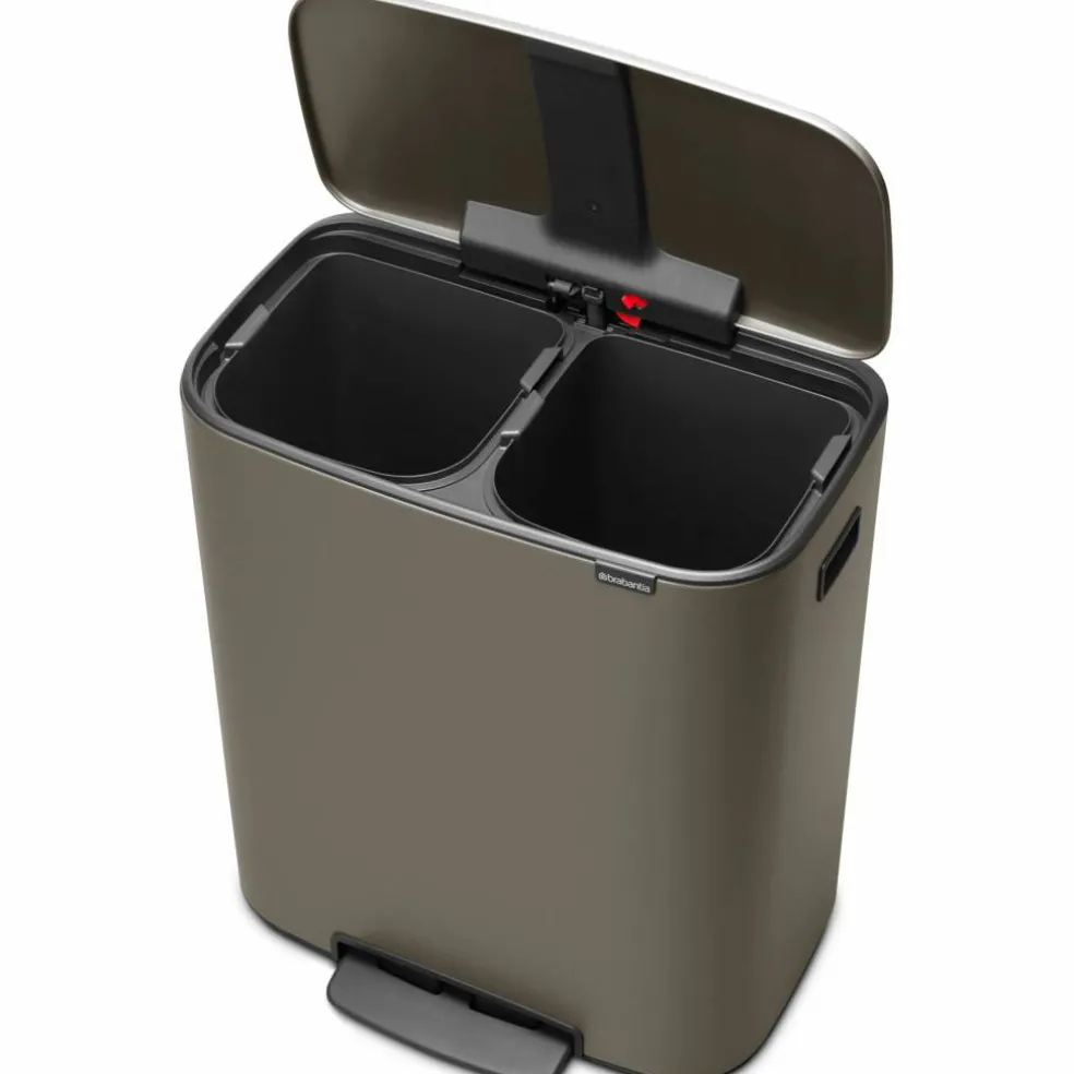Bo pedalhink 2 x 30 liter, mattsvart