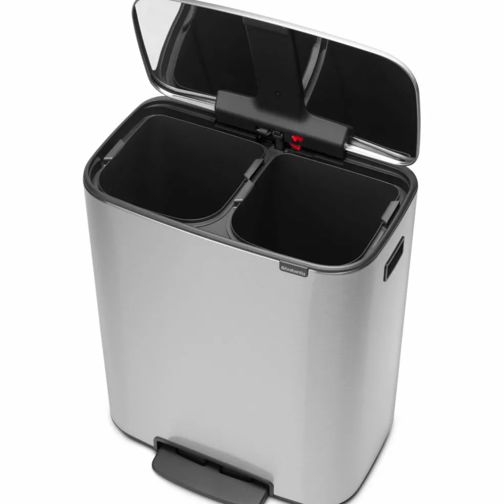Bo pedalhink 2 x 30 liter, mattsvart