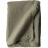 Bordsduk i linne 145x330 cm, olive