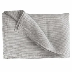 Bordsduk i linne 145x330 cm, pinstripe
