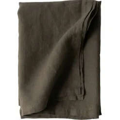 Bordsduk i linne 145x330 cm, taupe