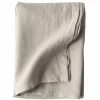 Bordsduk i linne 145x145 cm, warm grey