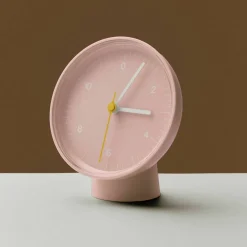 Bordsklocka, rosa