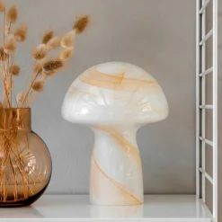 Bordslampa 16 cm, beige
