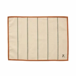 Bordstablett 50 × 36 cm, grön/brun