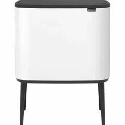 Bo Touch Bin soptunna 11 + 23 liter, mattborstat stål