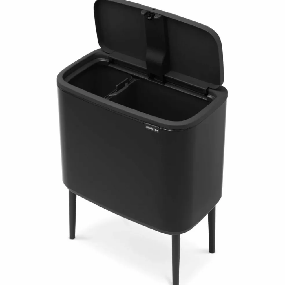 Bo Touch Bin soptunna 11 + 23 liter, vit