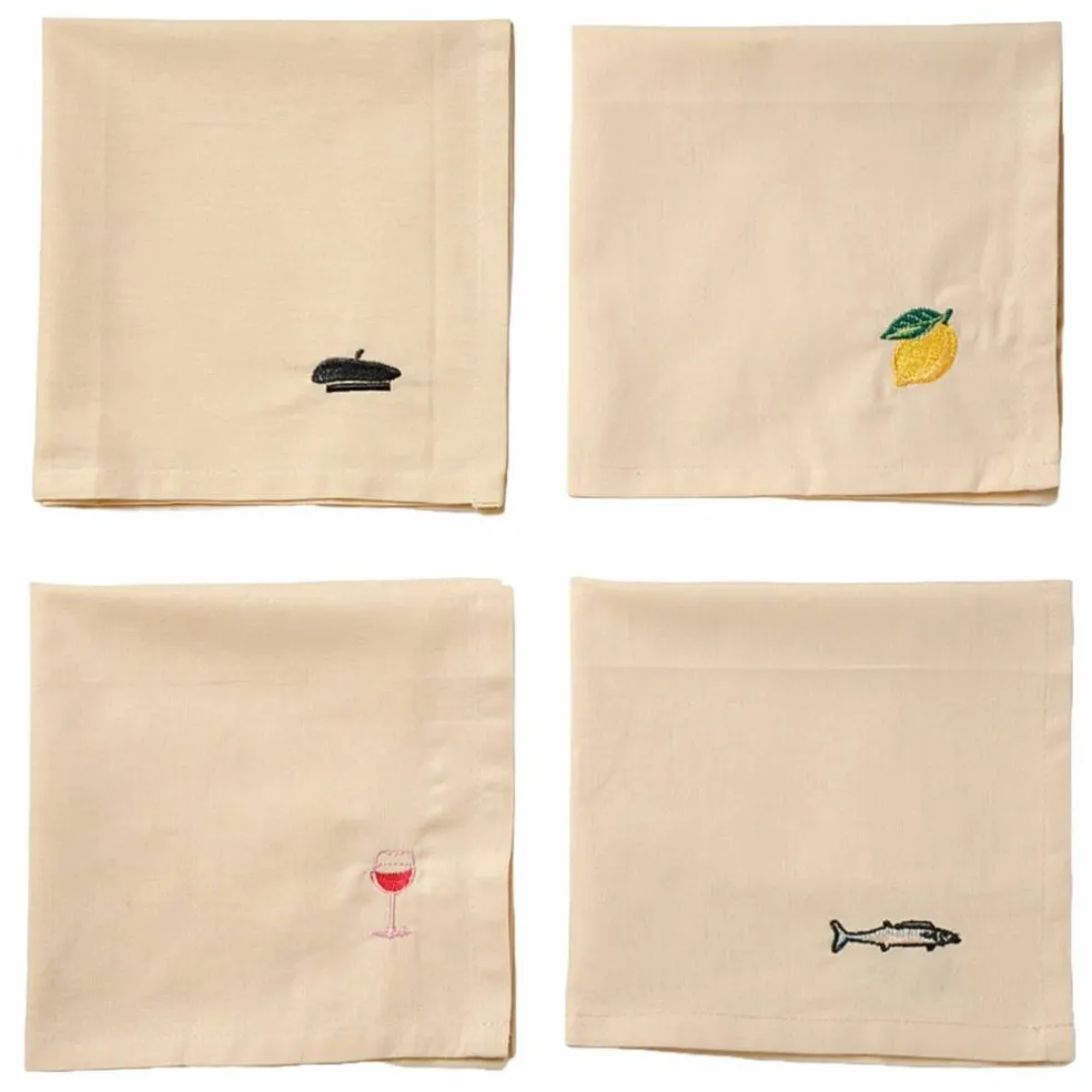 Bow servett 40x40 cm 4-pack