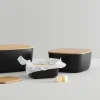 Box-It brödlåda 23 cm, svart