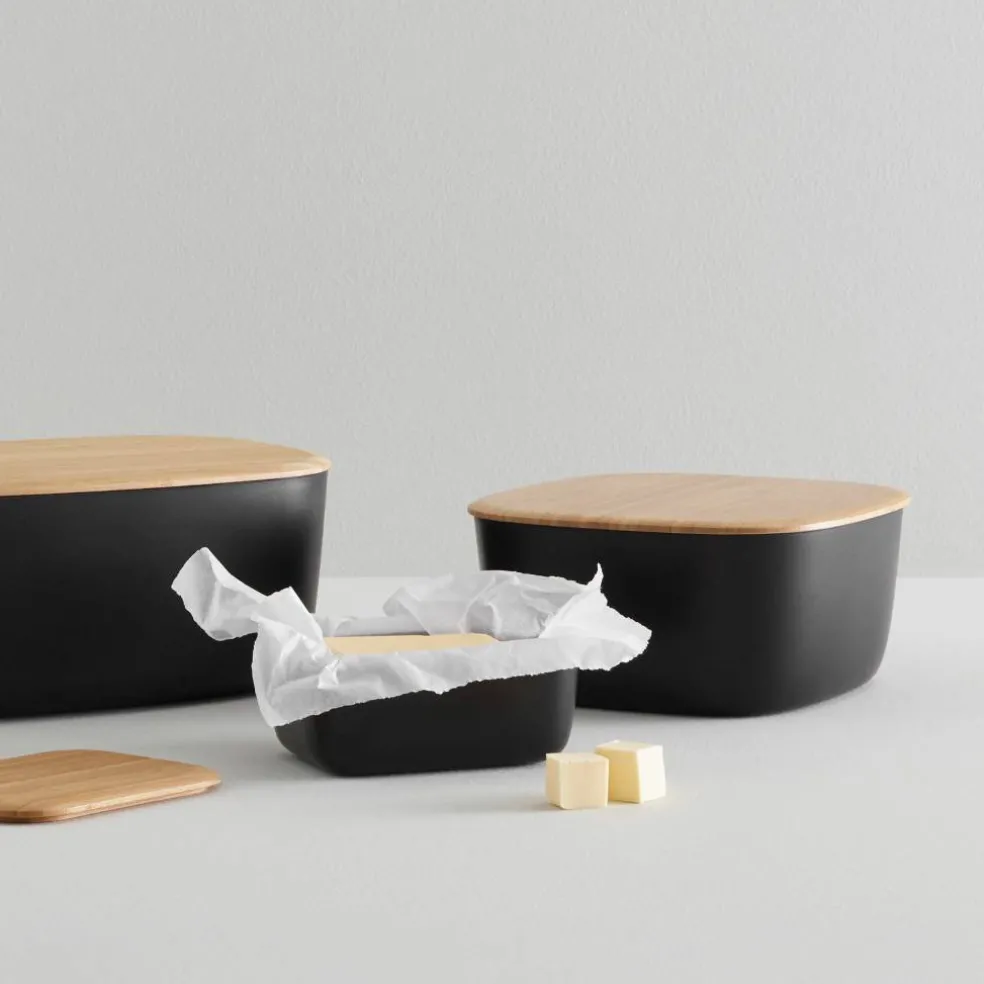 Box-It brödlåda 23 cm, svart