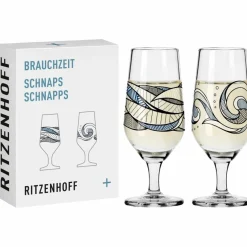 Brauchzeit snapsglas 2-pack, NO:5&6