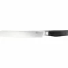 Brödkniv, 23 cm, svart