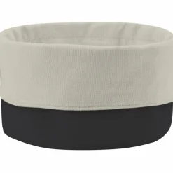Brödpåse, stor - svart/sand