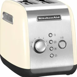 Brödrost 2-skivor Röd