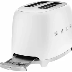 Brödrost 2 skivor Röd