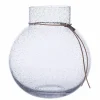Bubblig glasvas 22 cm