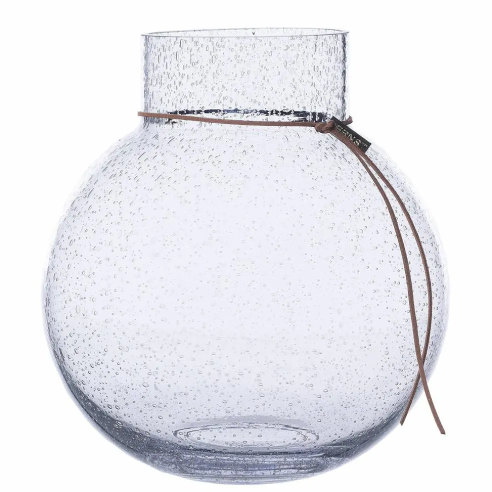 Bubblig glasvas 22 cm
