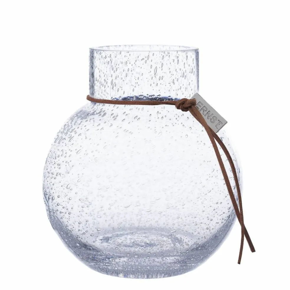 Bubblig glasvas 22 cm