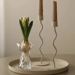 Bulb Twist lökvas 12 cm, klar