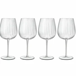 Burgundy ginglas 4-pack