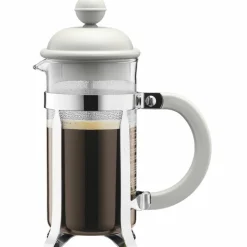 Caffettiera Pressbryggare 3 koppar 0,35L Vit
