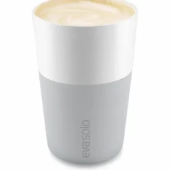 Café Latte mugg, 2 stk. Mable grey