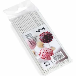 Cake Pops-pinnar 50 st, vit