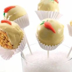 Cake Pops-pinnar 50 st, vit