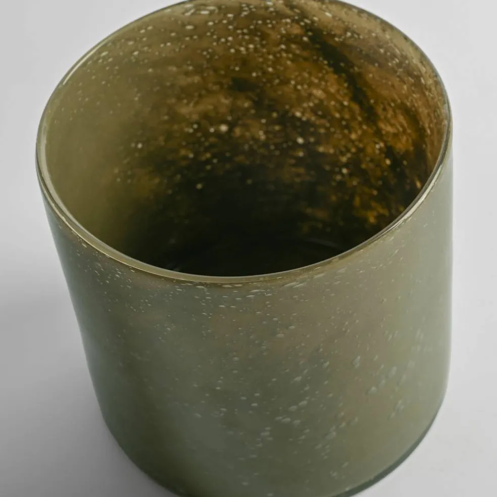 Calore ljuslykta medium, calamata green