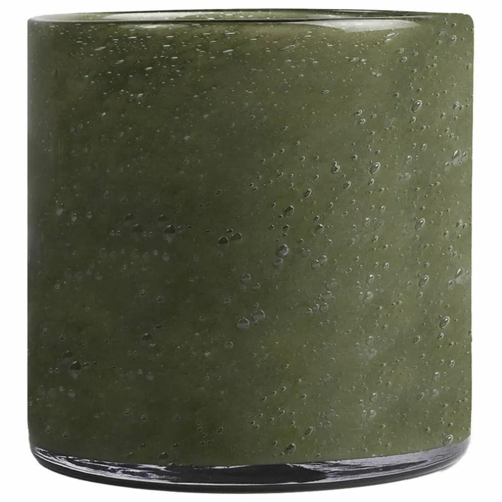 Calore ljuslykta medium, calamata green