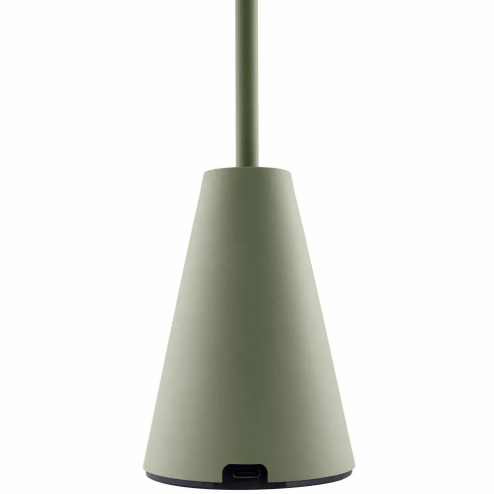 Cannes 32 portabel bordslampa, moss green