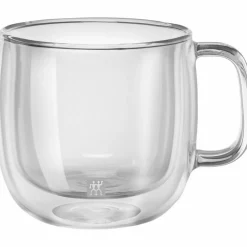 Cappuccinoglas med handtag, 2- pack, 450 ml