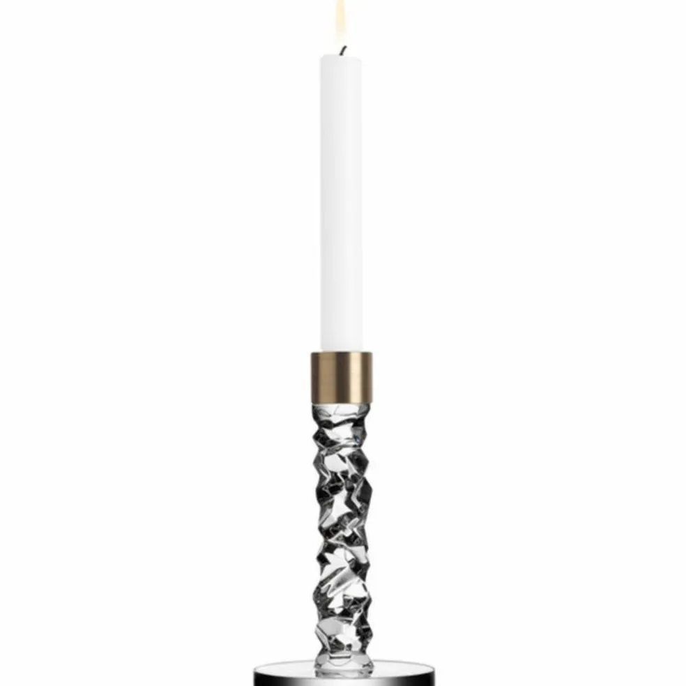 Carat Ljusstake H 18,3 cm Mässing
