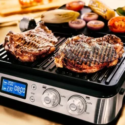 CG9047 MultiGrill 9 Bordsgrill, silver