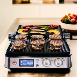 CG9047 MultiGrill 9 Bordsgrill, silver