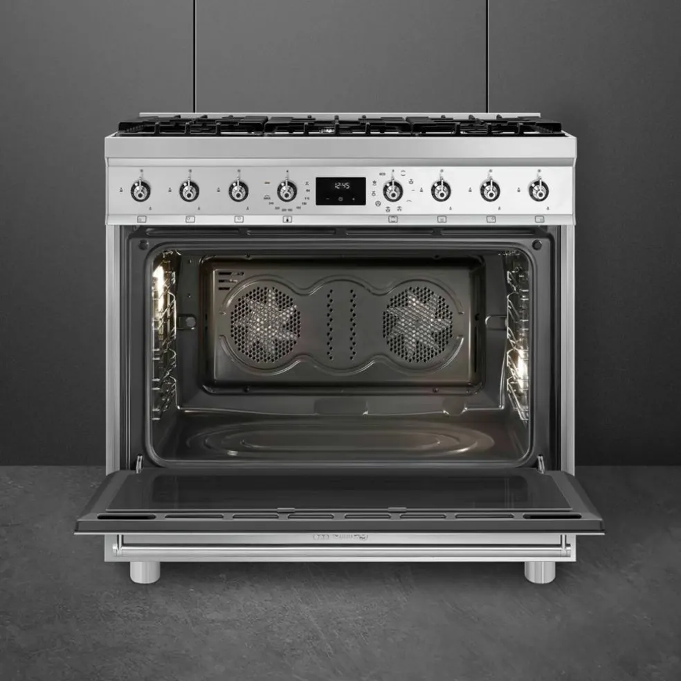 C9GMX2 Spis med gashäll Classic Rostfri 90CM
