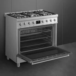 C9GMX2 Spis med gashäll Classic Rostfri 90CM