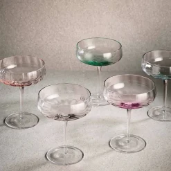 Champagne-/cocktailglas 30 cl, blå