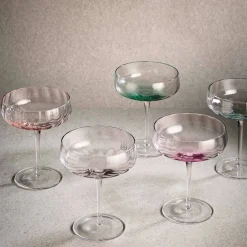 Champagne-/cocktailglas 30 cl, blå