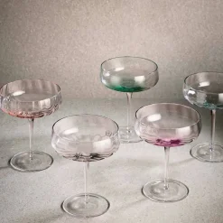 Champagne-/cocktailglas 30 cl, blå