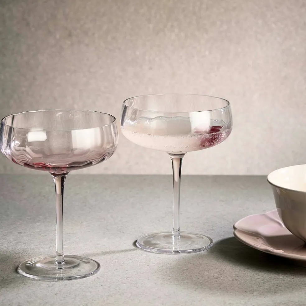 Champagne-/cocktailglas 30 cl, grön