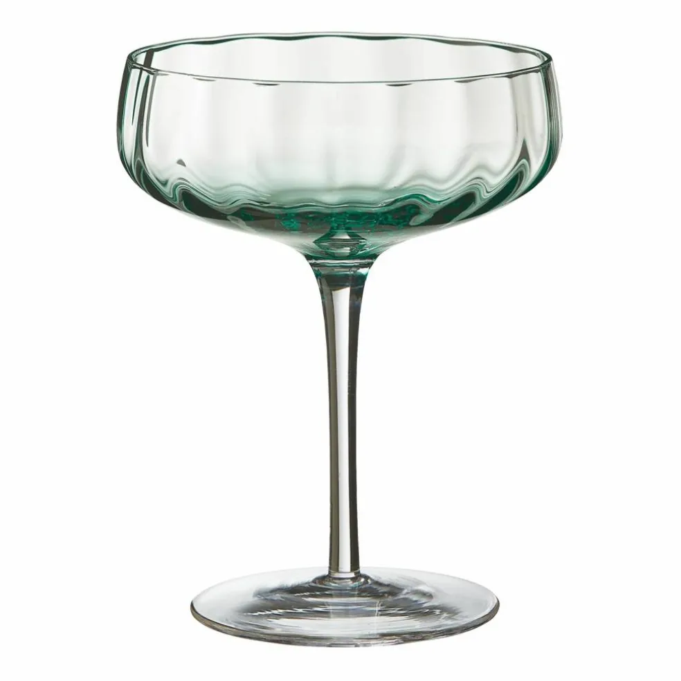 Champagne-/cocktailglas 30 cl, grön